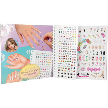 Carte de colorat TOPModel Create Your Hand Design Depesche PT13029