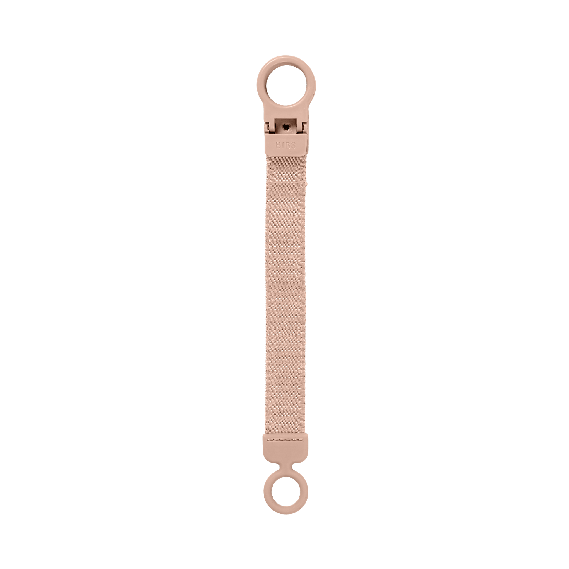 BIBS - Lantisor clip Loop pentru suzeta, Blush