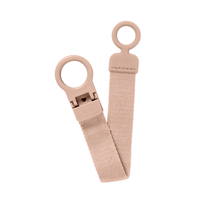 BIBS - Lantisor clip Loop pentru suzeta, Blush