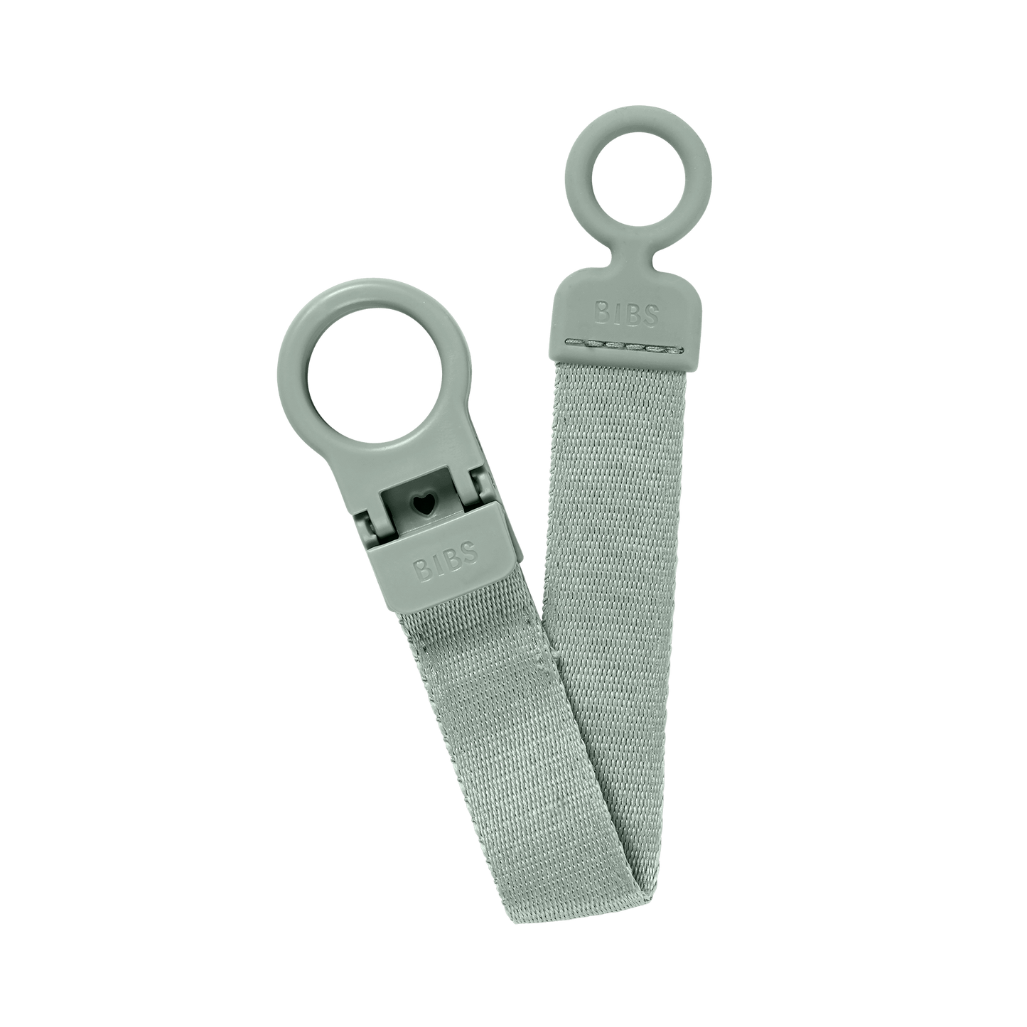 BIBS - Lantisor clip Loop pentru suzeta, Sage