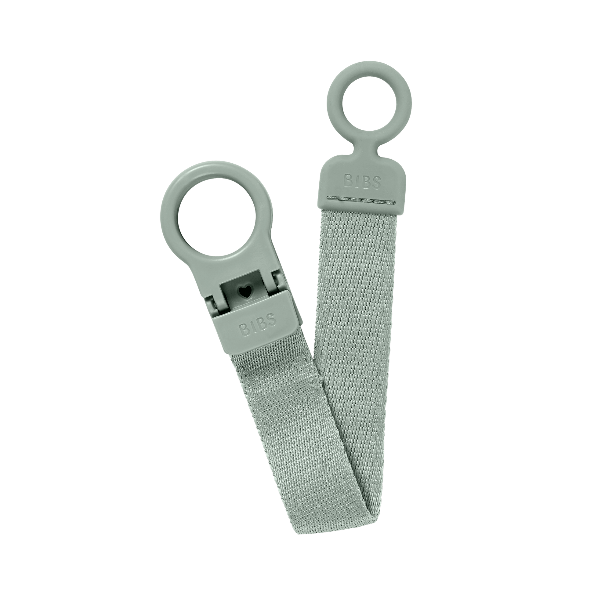 BIBS - Lantisor clip Loop pentru suzeta, Sage