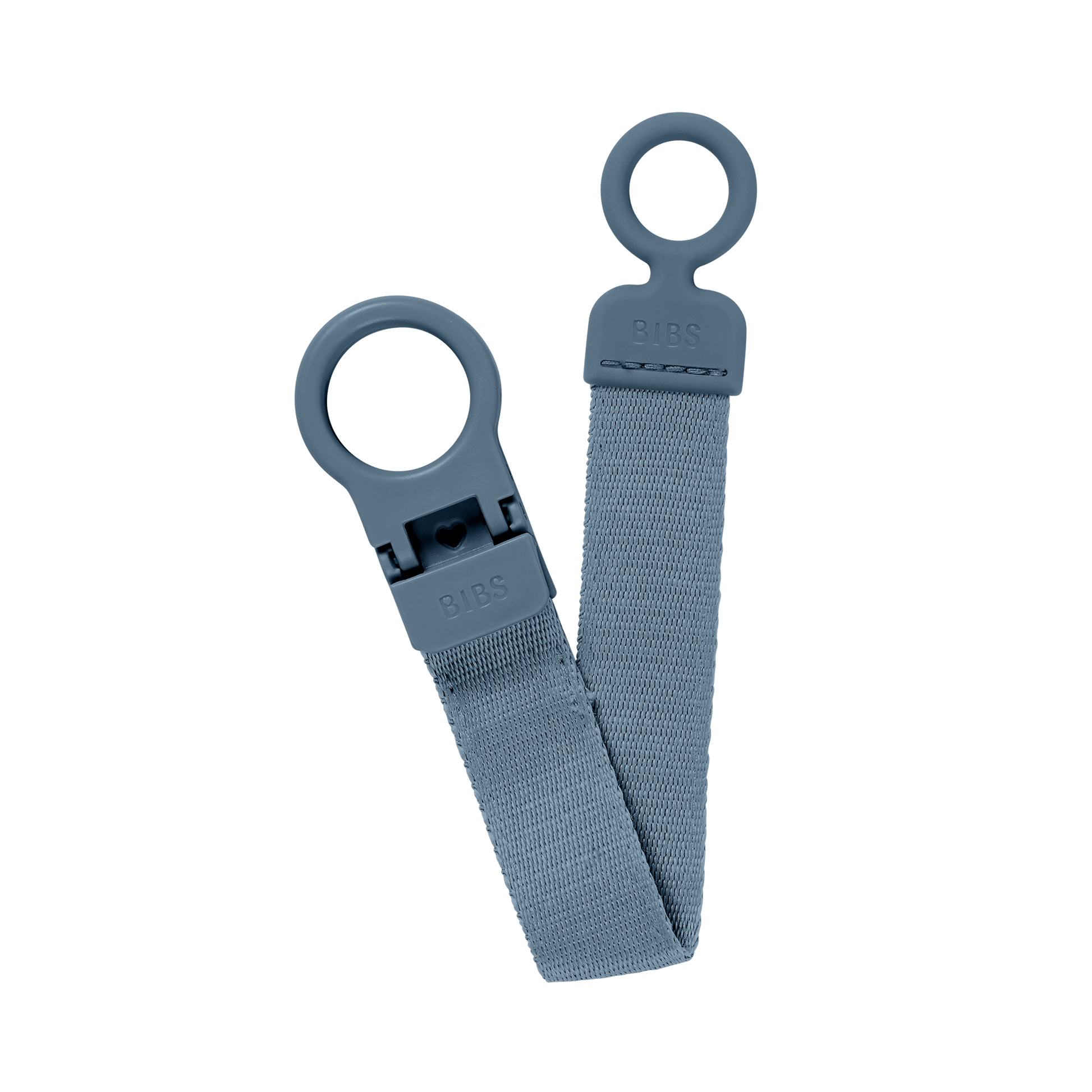 BIBS - Lantisor clip Loop pentru suzeta, Petrol