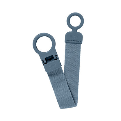BIBS - Lantisor clip Loop pentru suzeta, Petrol