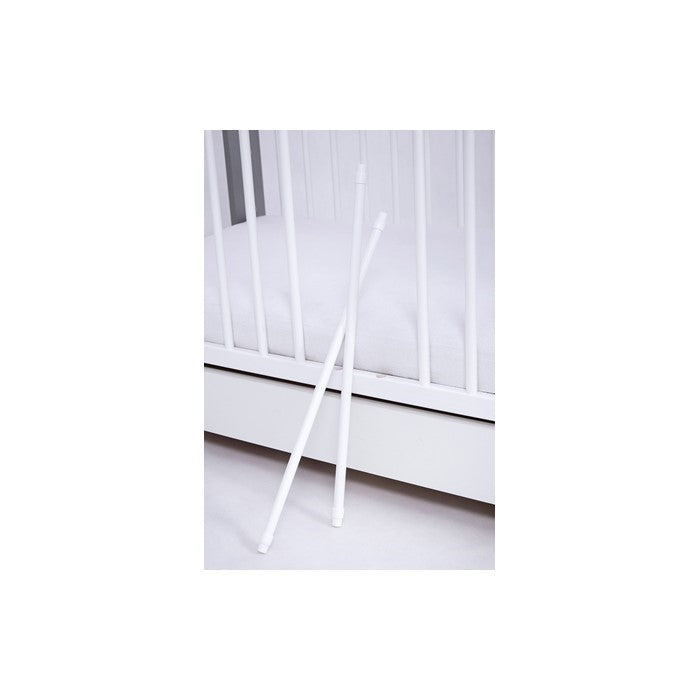 Patut Drewex Stars cu sertar - Silver + Saltea Cocos 10 Cm