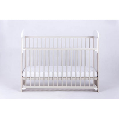 Patut Drewex Giraffe Culisant - Natur cu Alb + Saltea Cocos 10 Cm