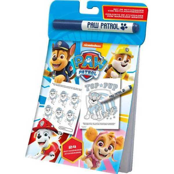 Carte de activitati cu carioca magica Paw Patrol SunCity EWA19758PW