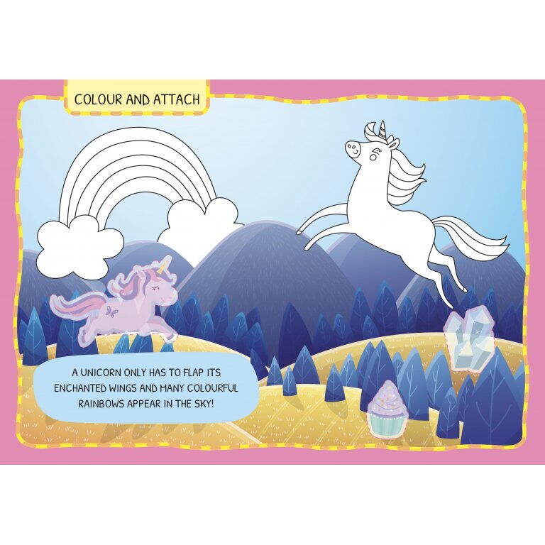 Primul set de arta & lucru manual - Unicorni