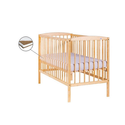 Patut Drewex Clasico - Natur + Saltea Cocos 12 cm