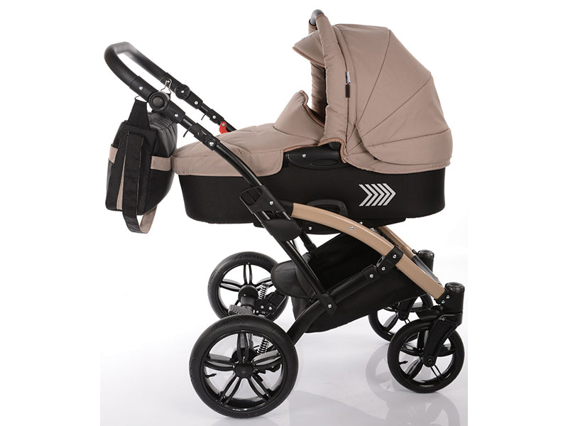 Carucior copii 2 in 1 cu landou Knorr-Baby Volkswagen Polo Cappuccino
