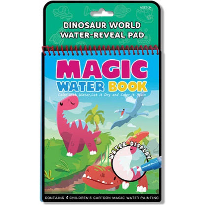 Carte de colorat cu apa Magic Water Book Bambinice BN046