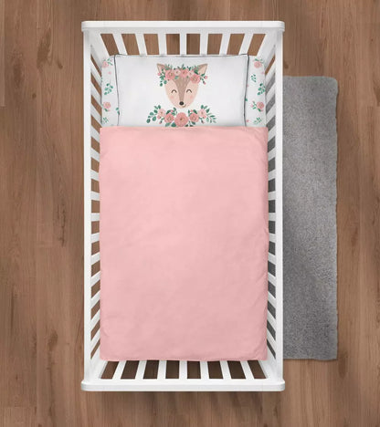 Lenjerie pat 2 Piese KLUPS Nature&Love Rose N001-C4