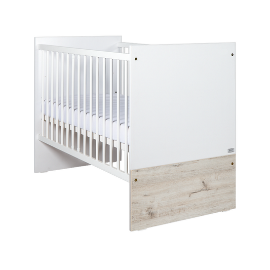 Patut Drewex Cortona Culisant - Alb + Saltea Cocos 12 cm