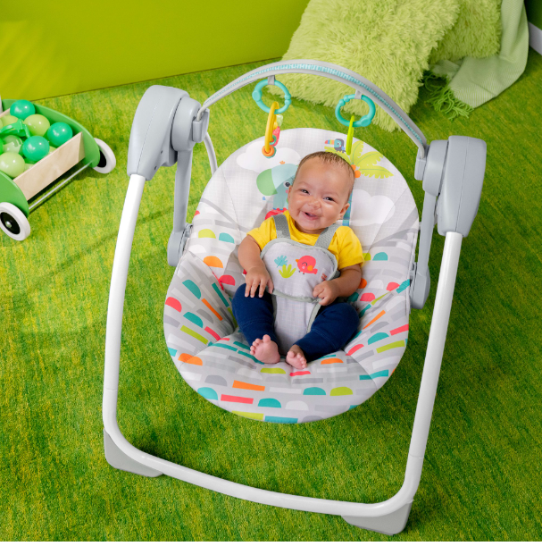 Bright Starts - Leagan portabil Playful Paradise