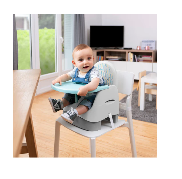 Badabulle - Booster compact Home&Go din materiale reciclabile