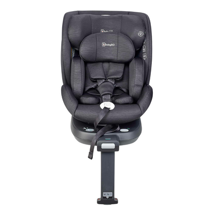 BabyGo - Scaun auto rotativ Prime 360, Black, 40-150 cm, certificat R129