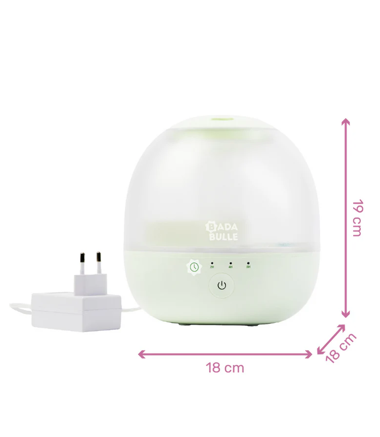 Badabulle - Umidificator si lampa de Veghe Bubble