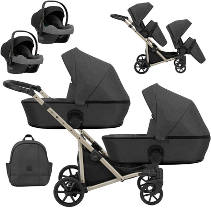 Carucior Kunert 3 in 1  Brav DUO
