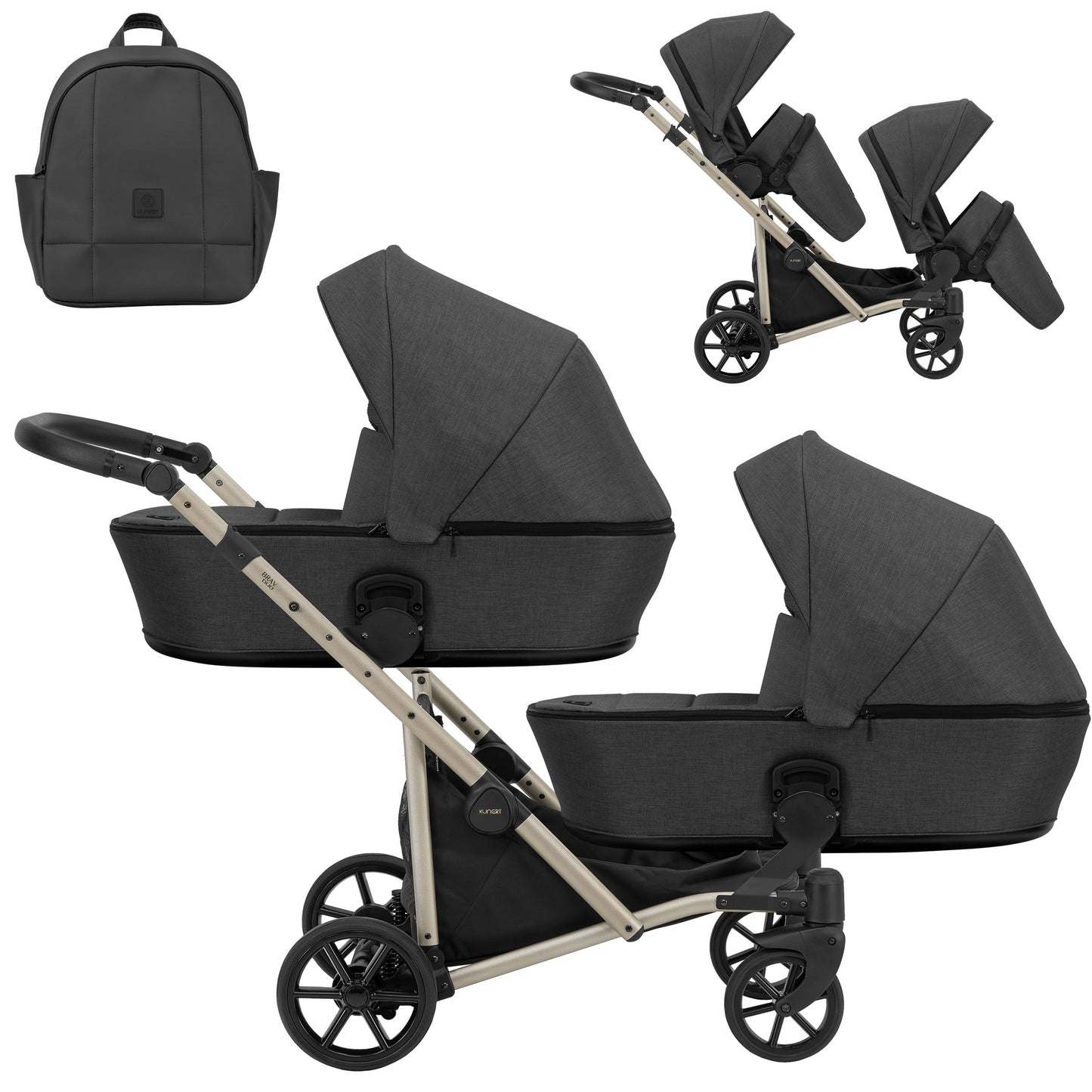 Carucior Kunert 2 in 1  Brav DUO