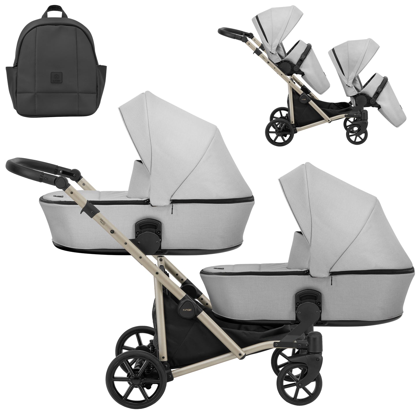 Carucior Kunert 2 in 1  Brav DUO