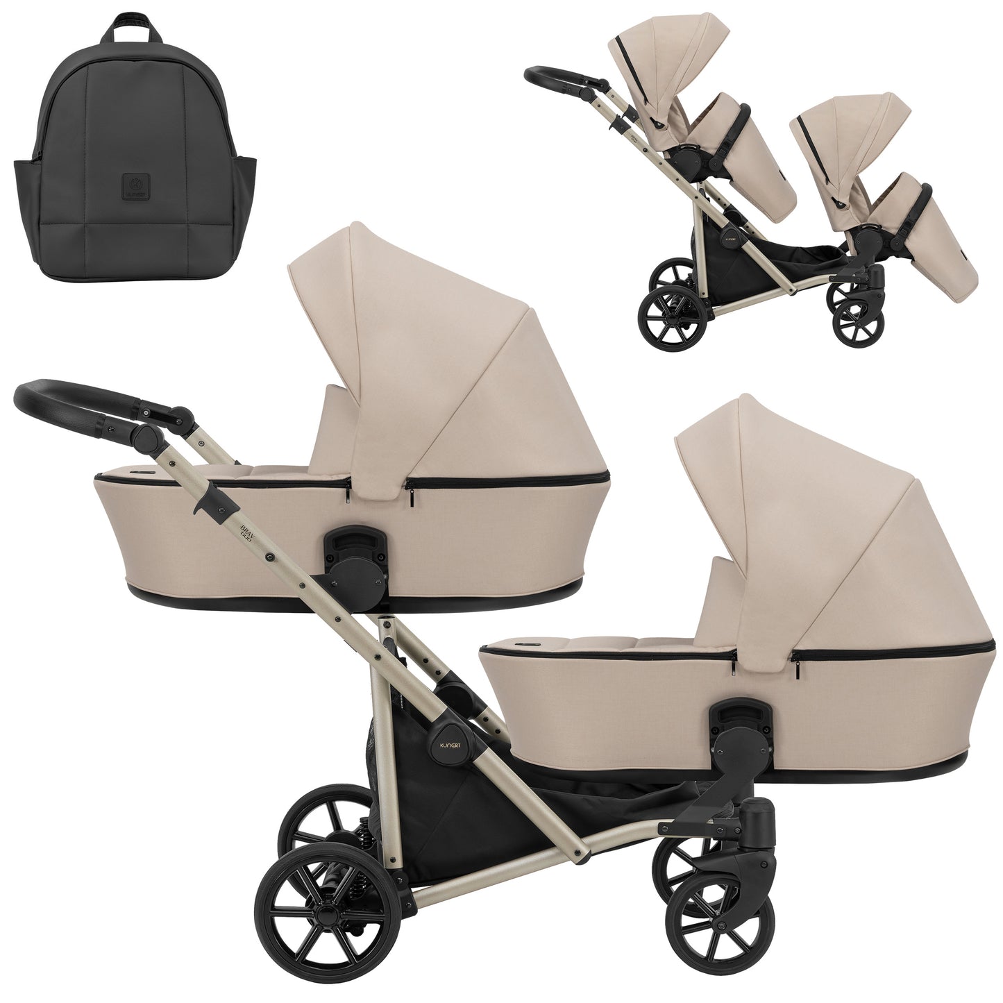 Carucior Kunert 2 in 1  Brav DUO