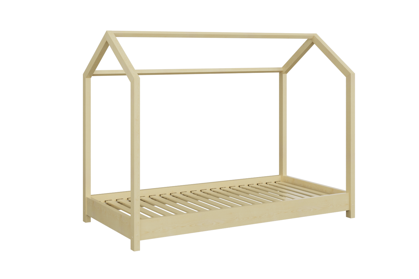 Pat tineret Kocot Kids Bella Natural 160x80 fara saltea