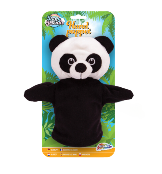 Papusa de mana - Ursulet panda