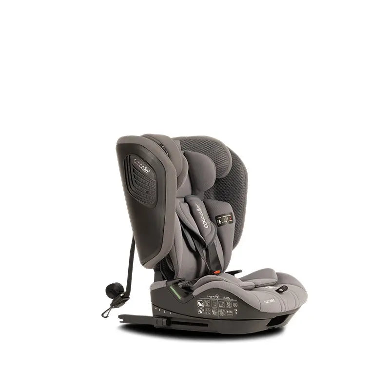 Scaun auto pliabil iSize 76-150 cm Coccolle TravelFold Stone grey
