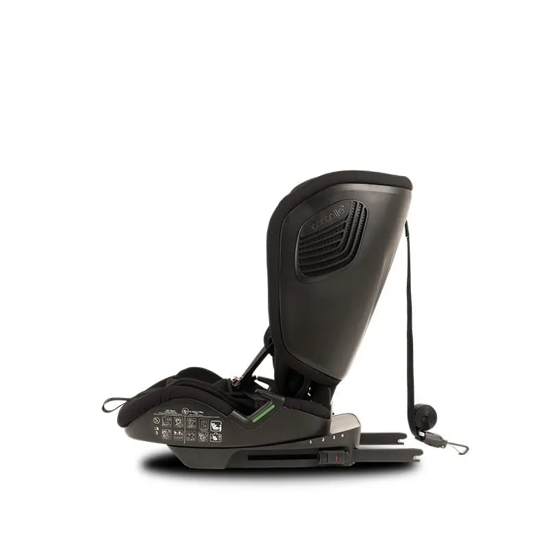 Scaun auto pliabil iSize 76-150 cm Coccolle TravelFold Carbon black
