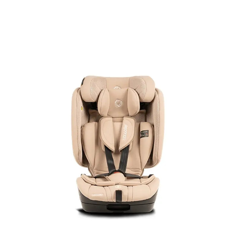 Scaun auto pliabil iSize 76-150 cm Coccolle TravelFold Sand beige