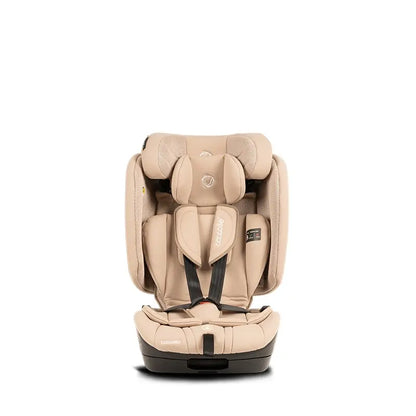 Scaun auto pliabil iSize 76-150 cm Coccolle TravelFold Sand beige