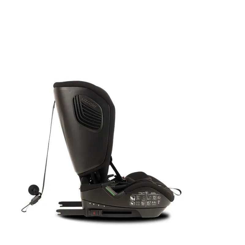 Scaun auto pliabil iSize 76-150 cm Coccolle TravelFold Carbon black