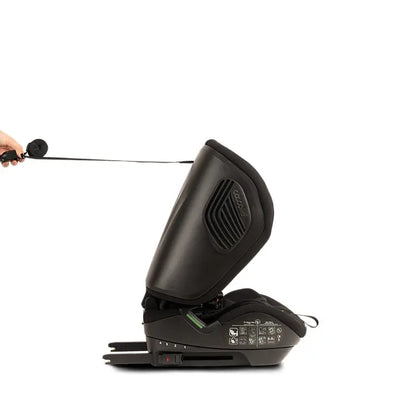 Scaun auto pliabil iSize 76-150 cm Coccolle TravelFold Carbon black