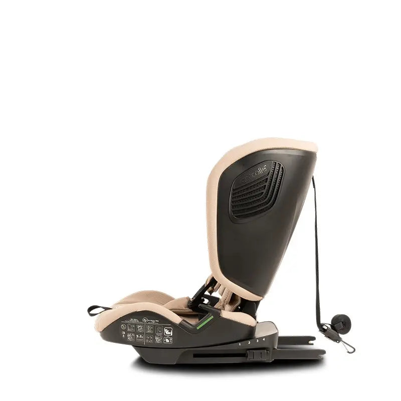 Scaun auto pliabil iSize 76-150 cm Coccolle TravelFold Sand beige