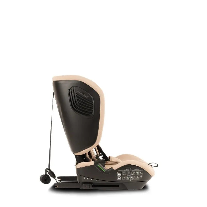 Scaun auto pliabil iSize 76-150 cm Coccolle TravelFold Sand beige