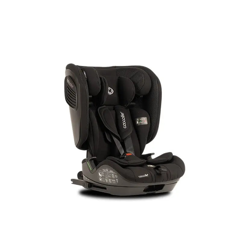 Scaun auto pliabil iSize 76-150 cm Coccolle TravelFold Carbon black