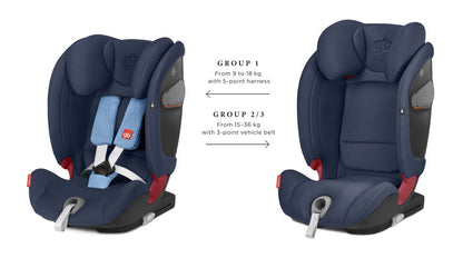 Scaun auto gb Everna-fix London Grey