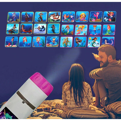 Lanterna proiector cu 3 diapozitive Sirene Bambinice BN021