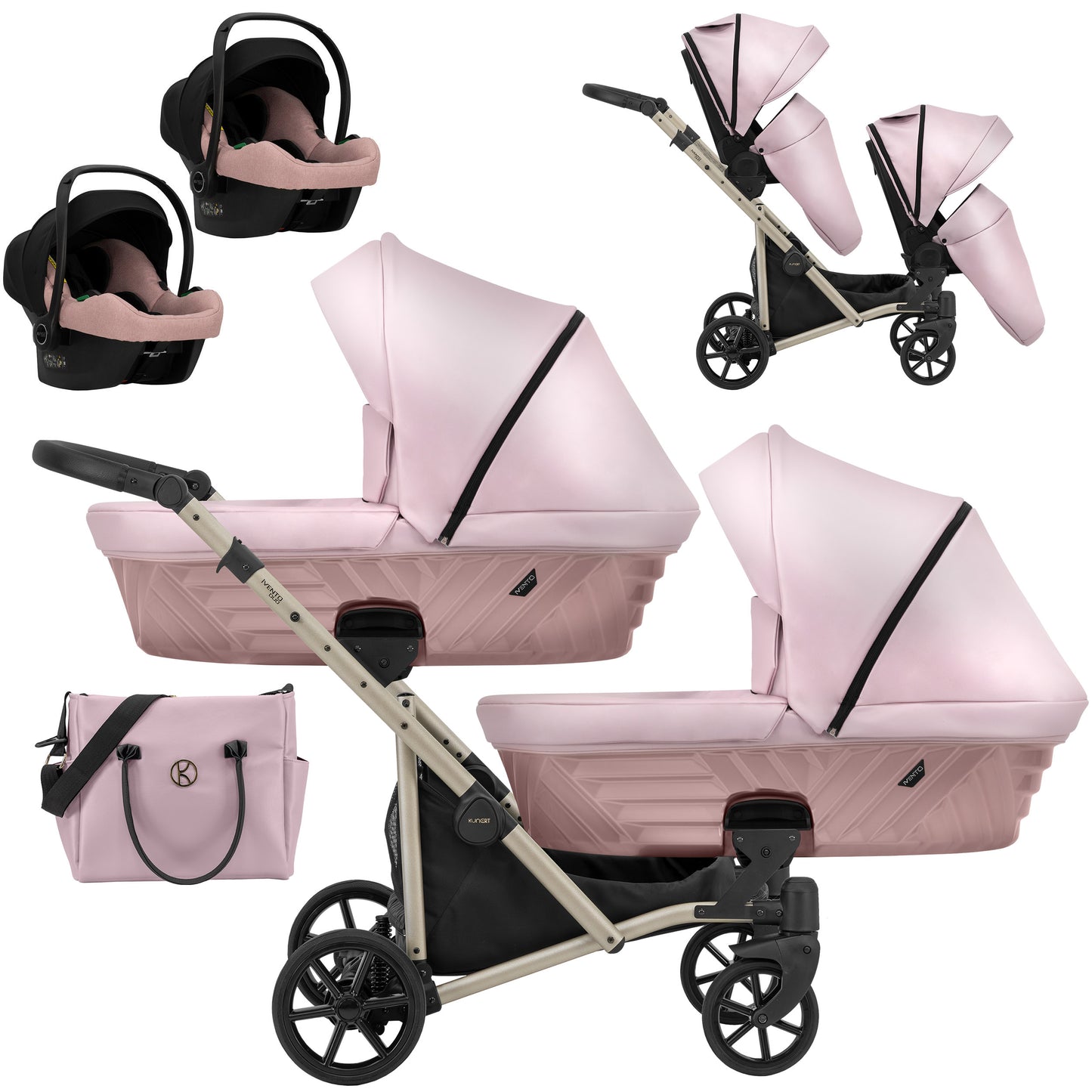 Carucior Kunert 3 in 1  Invento DUO