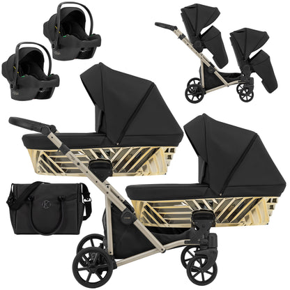 Carucior Kunert 3 in 1  Invento DUO Glam