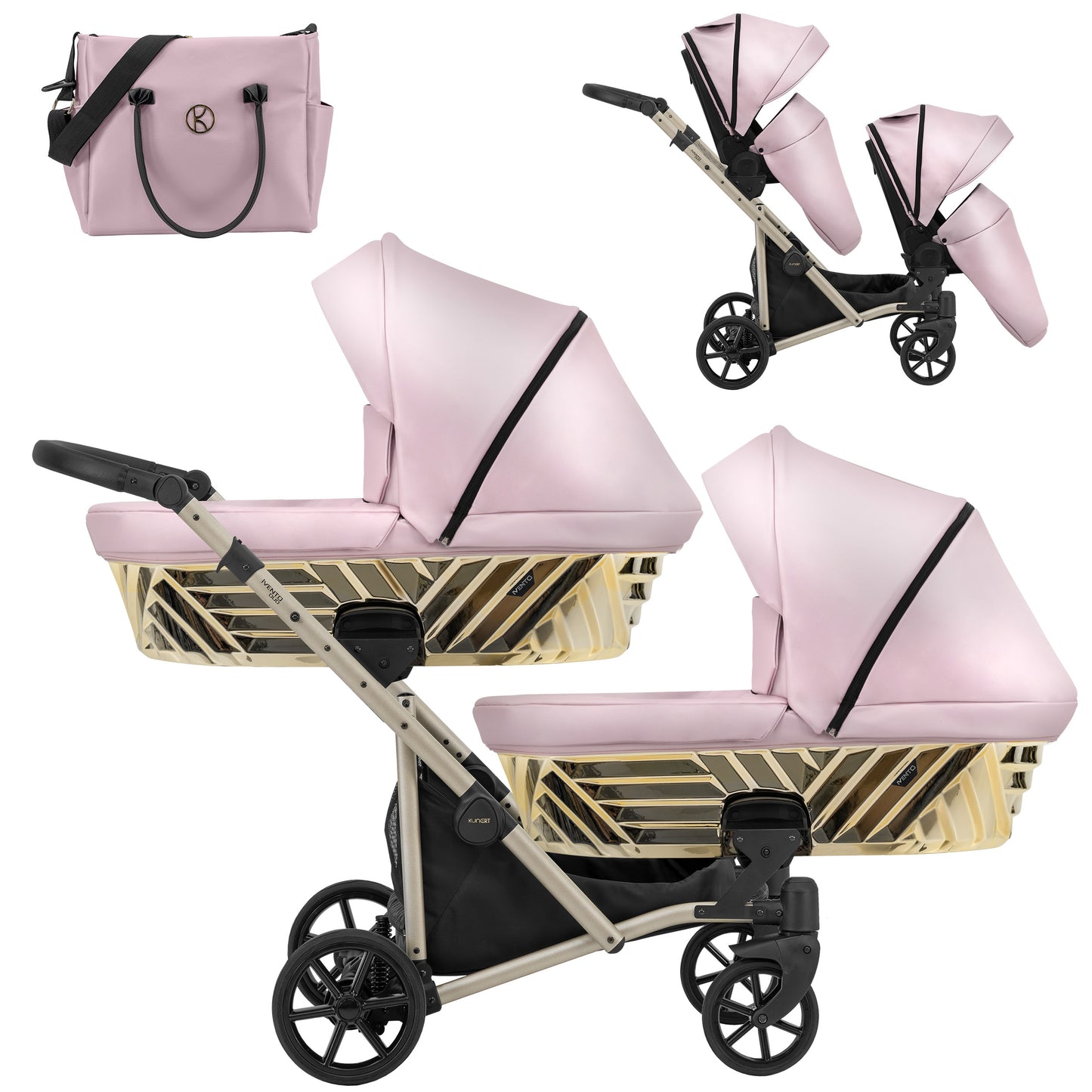 Carucior Kunert 2 in 1  Invento DUO Glam