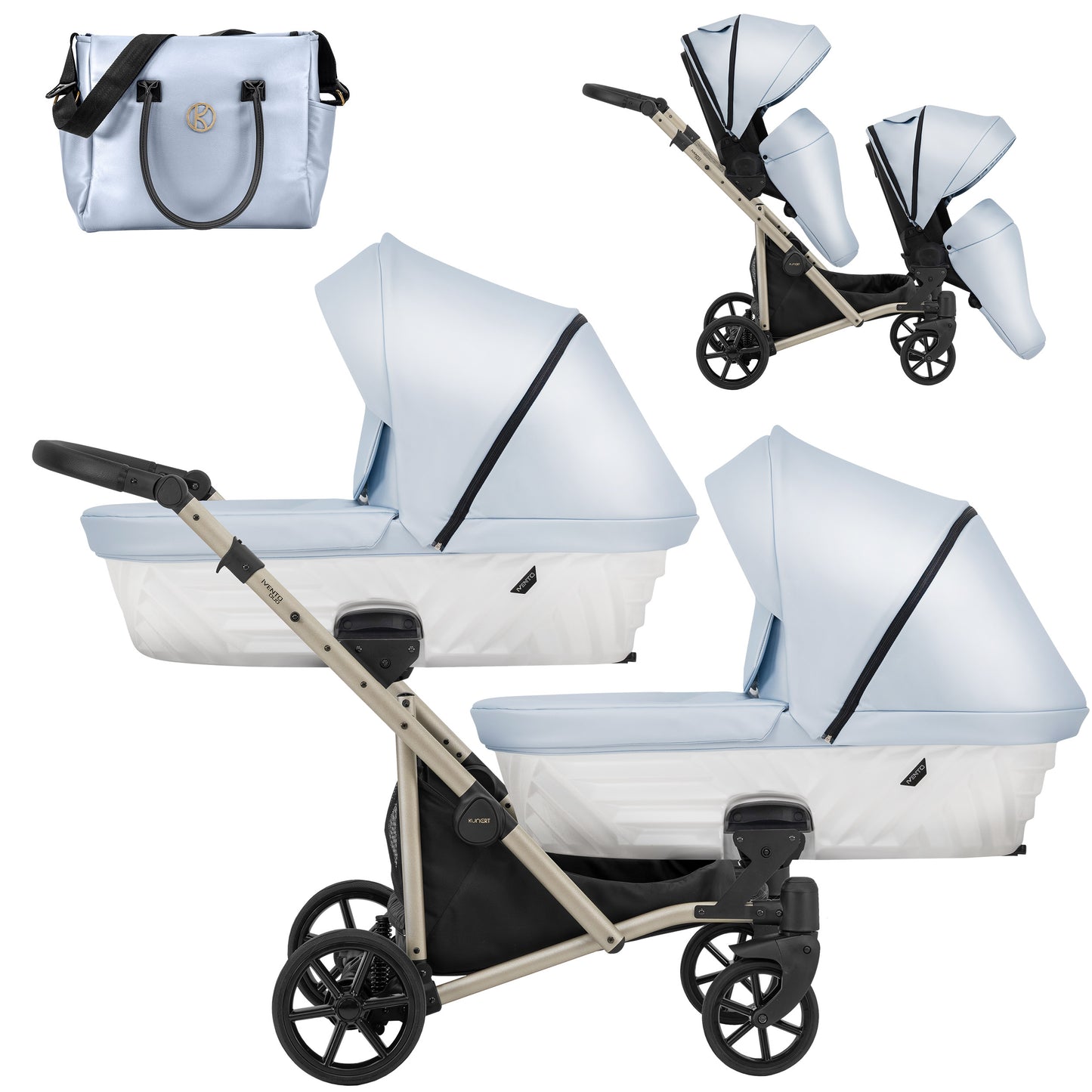 Carucior Kunert 2 in 1  Invento DUO