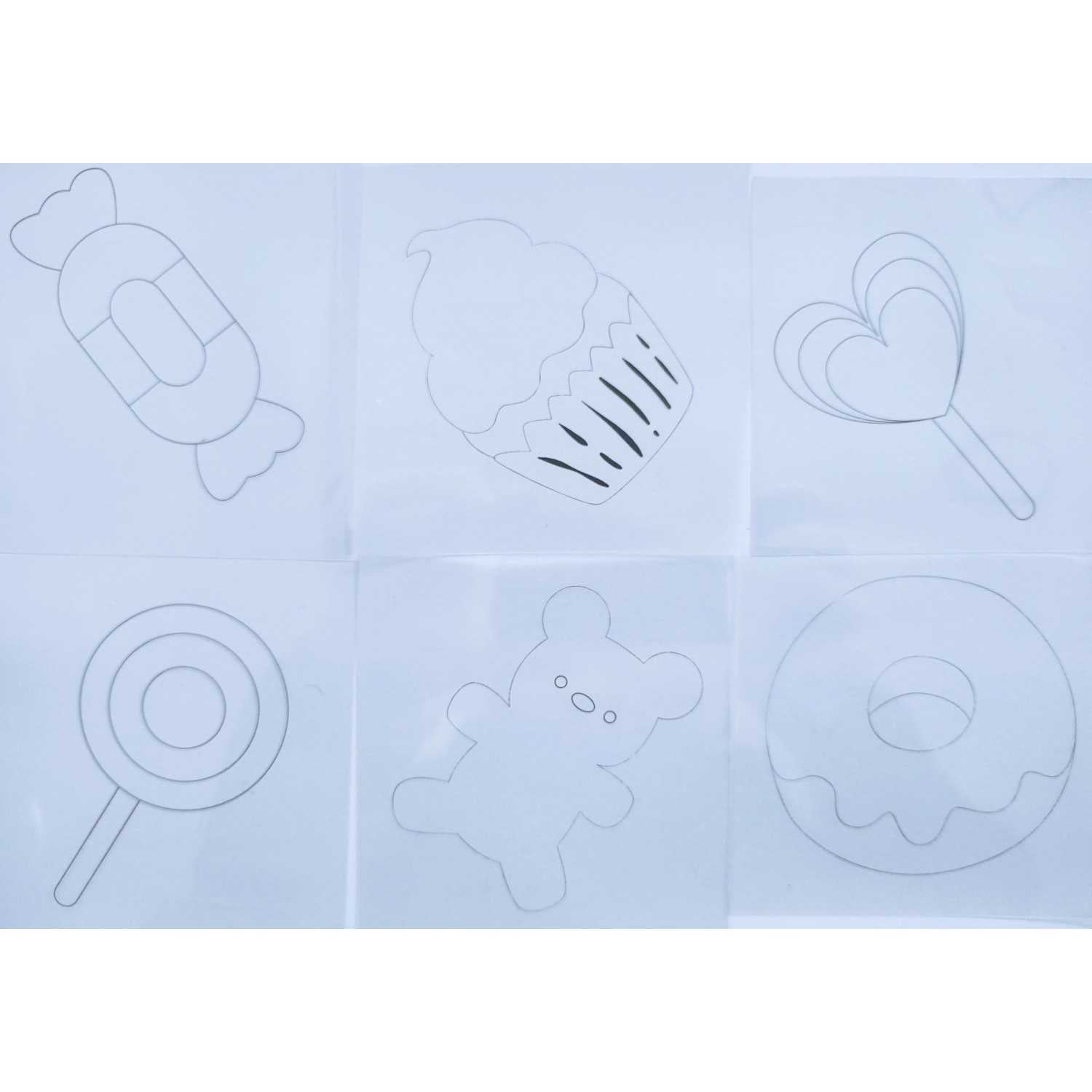 Set 9 Sabloane pentru Tubi Jelly Tuban TU18317