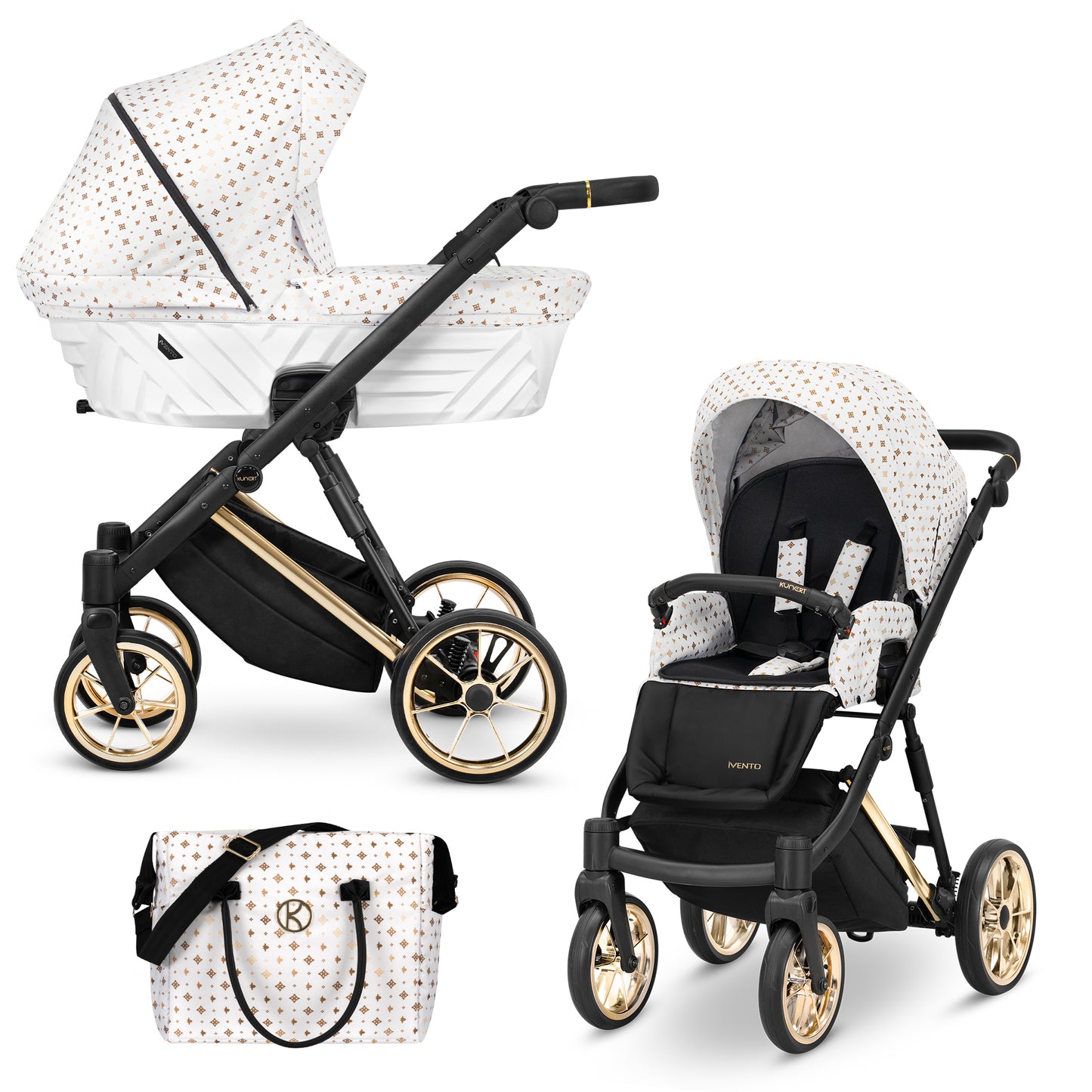 Carucior Kunert 3 in 1 Ivento Premium