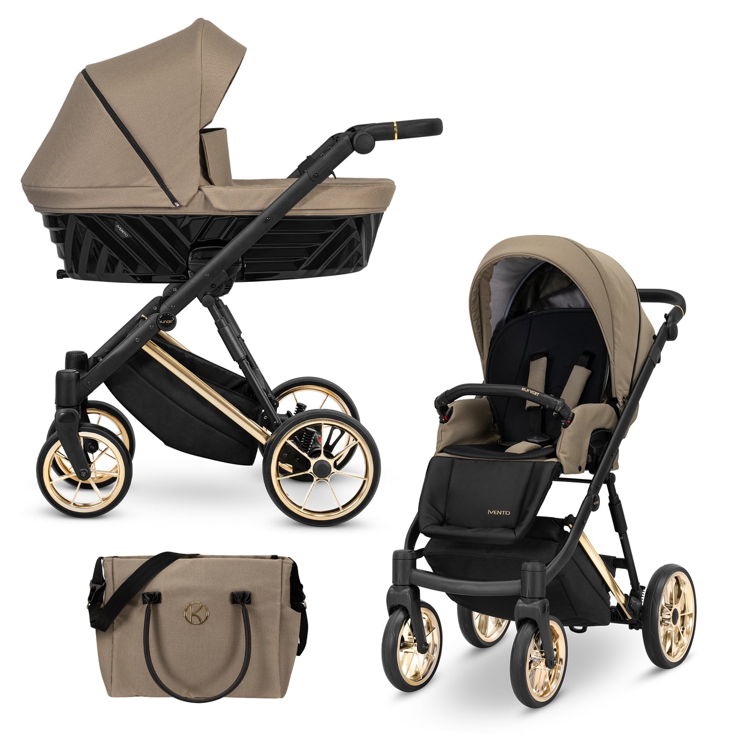 Carucior Kunert 3 in 1 Ivento Premium