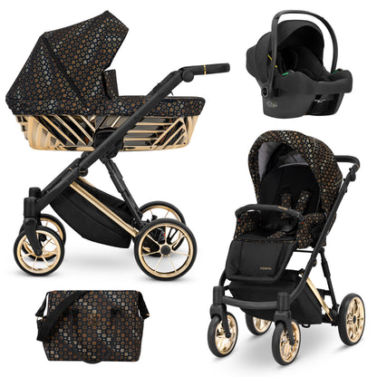 Carucior Kunert 3 in 1 Ivento Premium Glam