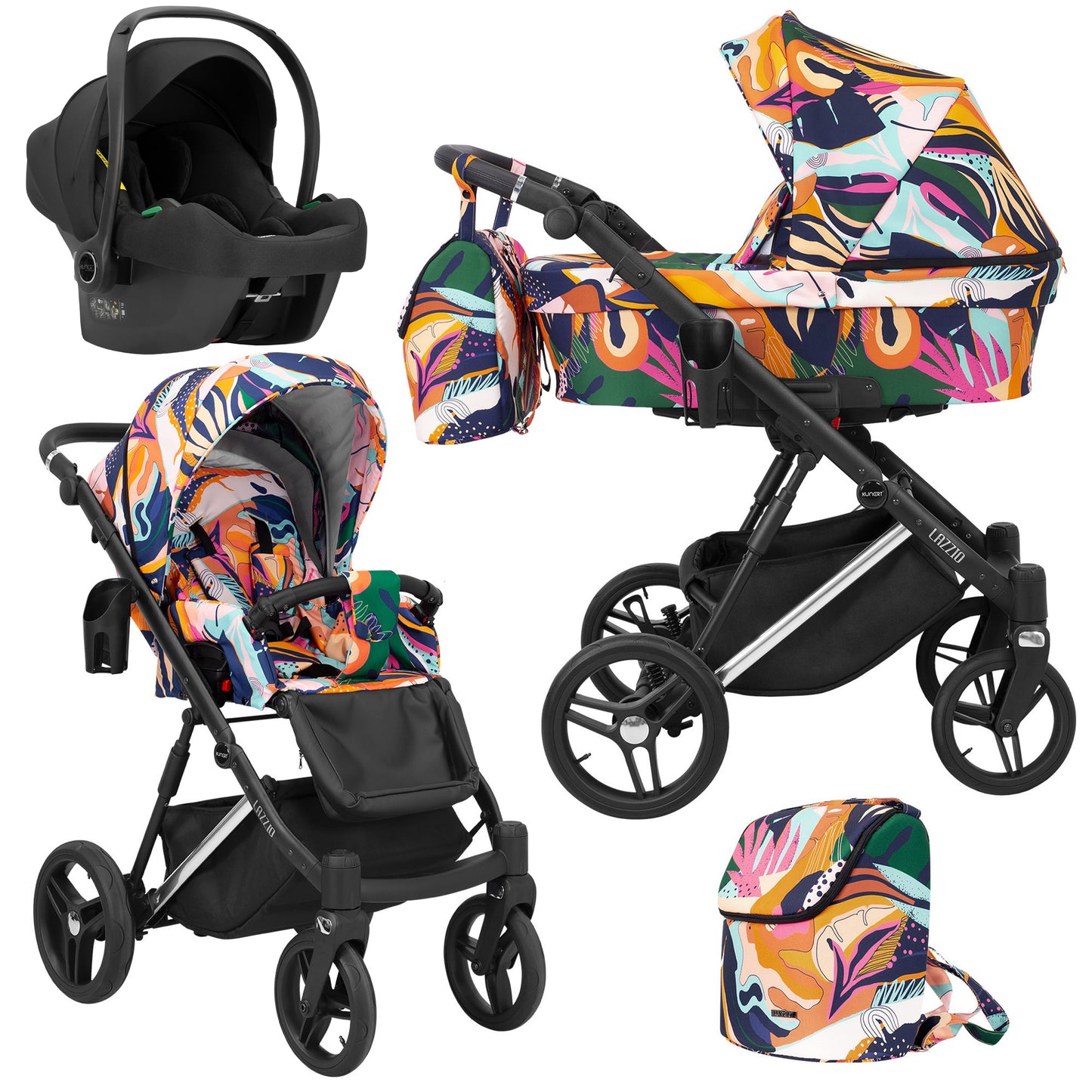 Carucior Kunert 3 in 1 Lazzio Premium