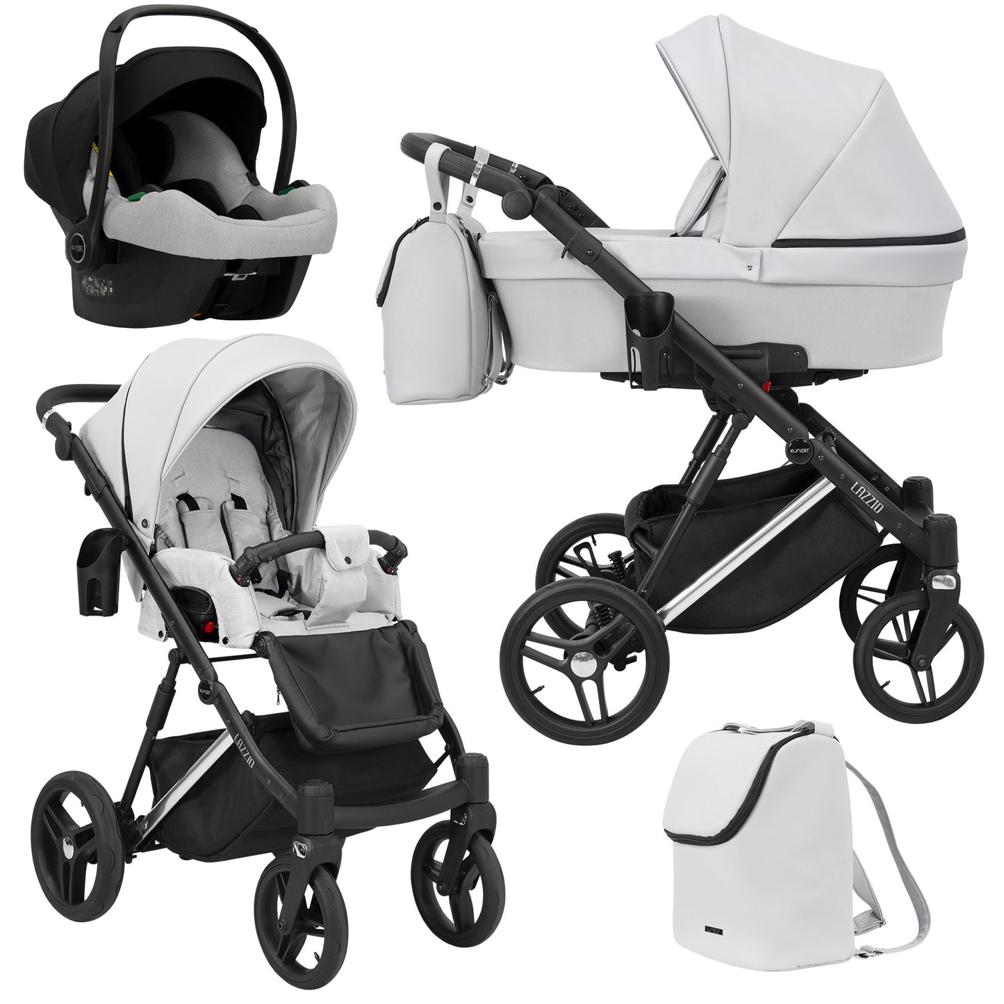 Carucior Kunert 3 in 1 Lazzio Premium