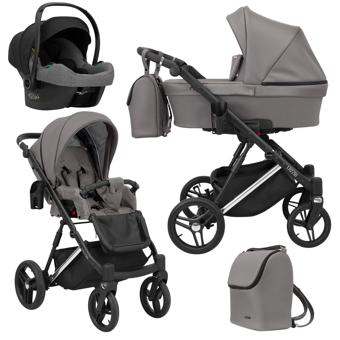 Carucior Kunert 3 in 1 Lazzio Premium