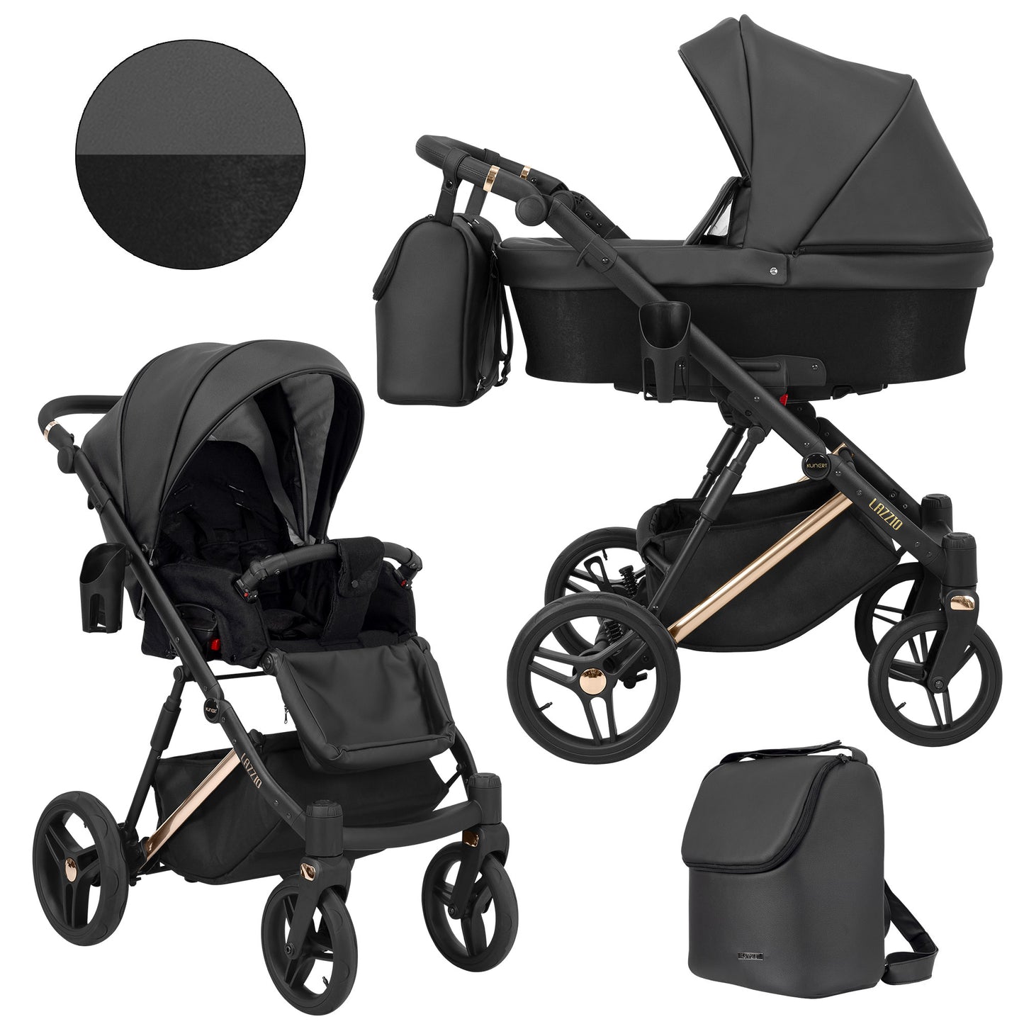 Carucior Kunert 2 in 1 Lazzio Premium