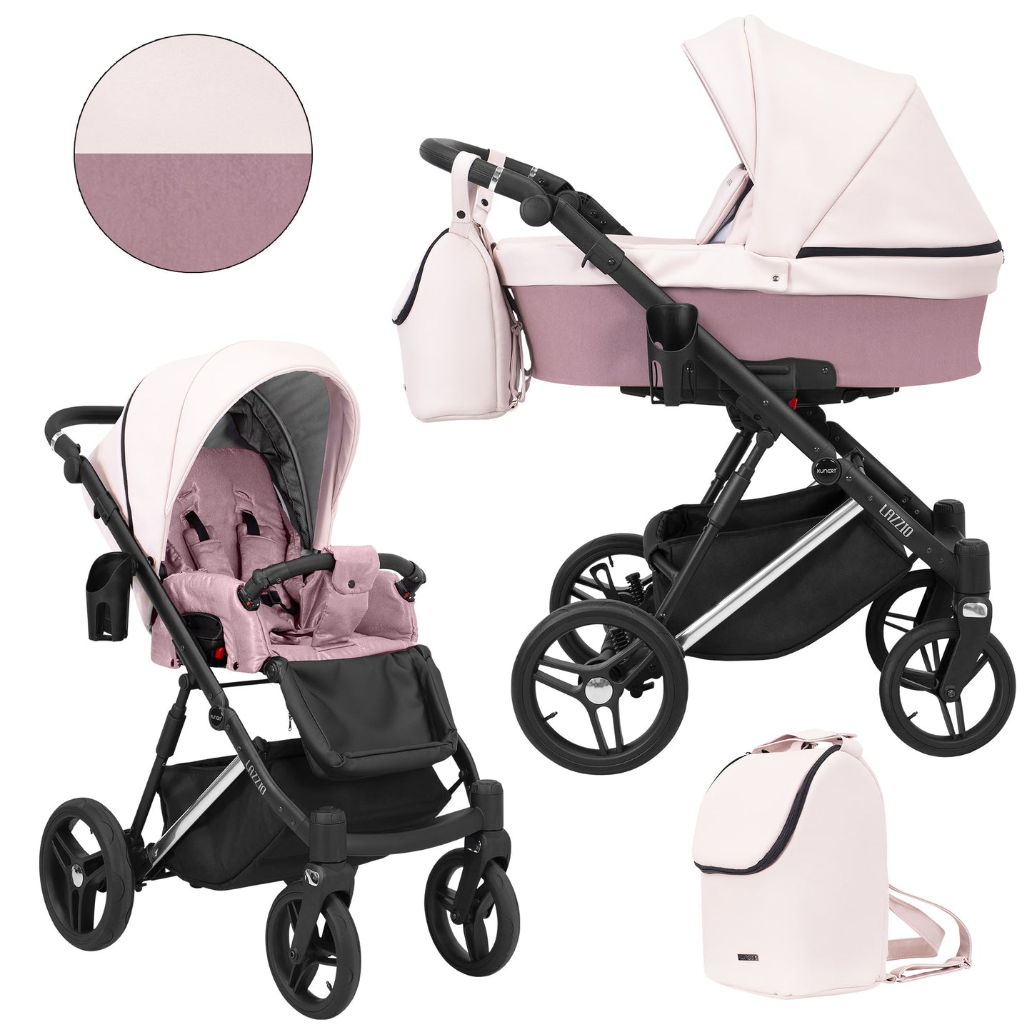 Carucior Kunert 3 in 1 Lazzio Premium